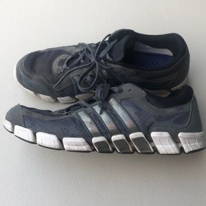 Adidas Men’s Clima Cool Running Shoes, Size 10.5, Grey & Silver